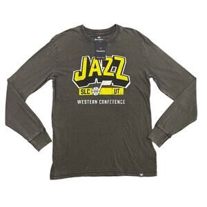 Utah Jazz Fanatics Front Court Press
Snow Wash Long Sleeve T-Shirt Mens Medium